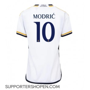Real Madrid Luka Modric #10 Hemma Matchtröja Dam 2023-24 Kortärmad